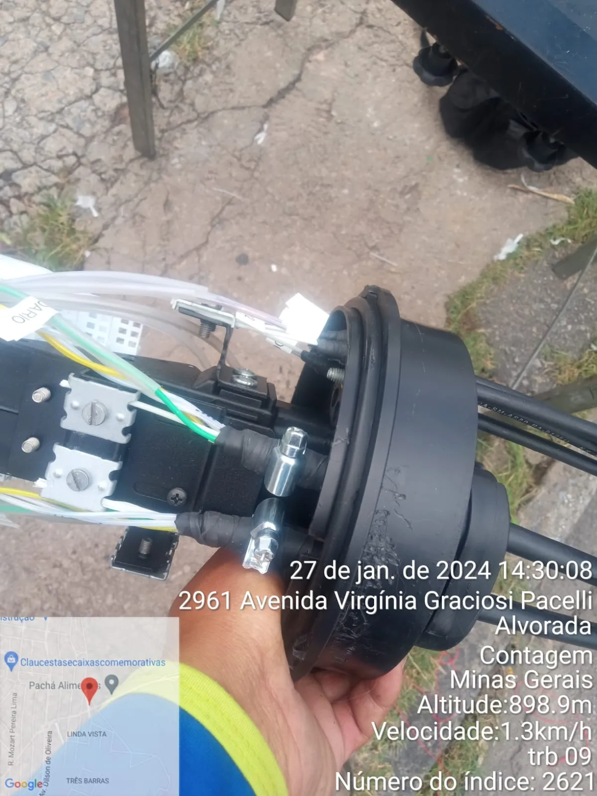 Painel de distribuição